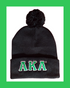 AKA Pom-pom Knit Cap