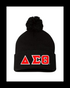 DST Pom Pom Knit Cap