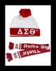 DST Scarf Set- Red