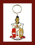 KAP PVC Crest Key Chain