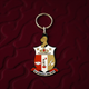 KAP PVC Crest Key Chain