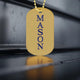 MAS Double-Sided Dogtag w/Chain