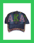 AKA Denim Rhinestone BB Cap