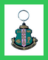 AKA PVC Crest Key Chain