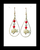 DST Inspired Earrings