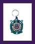 OPP PVC Crest Key Chain